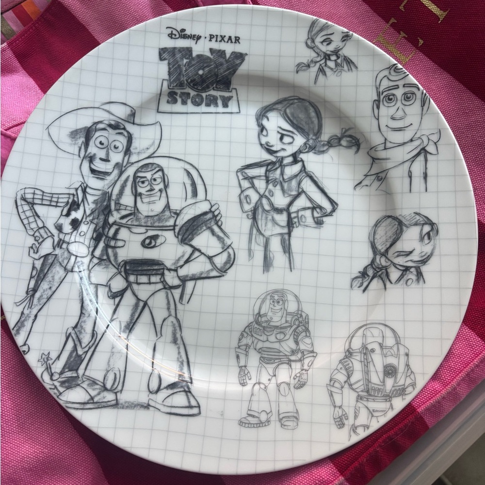 Toy Story Character Plate